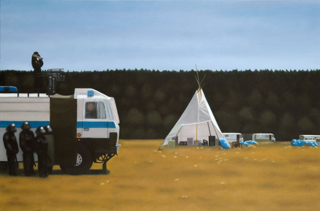 audrey nervi, peinture a l'huile