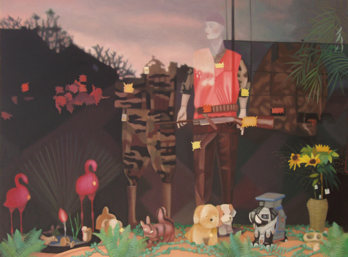 audrey nervi, peinture a l'huile